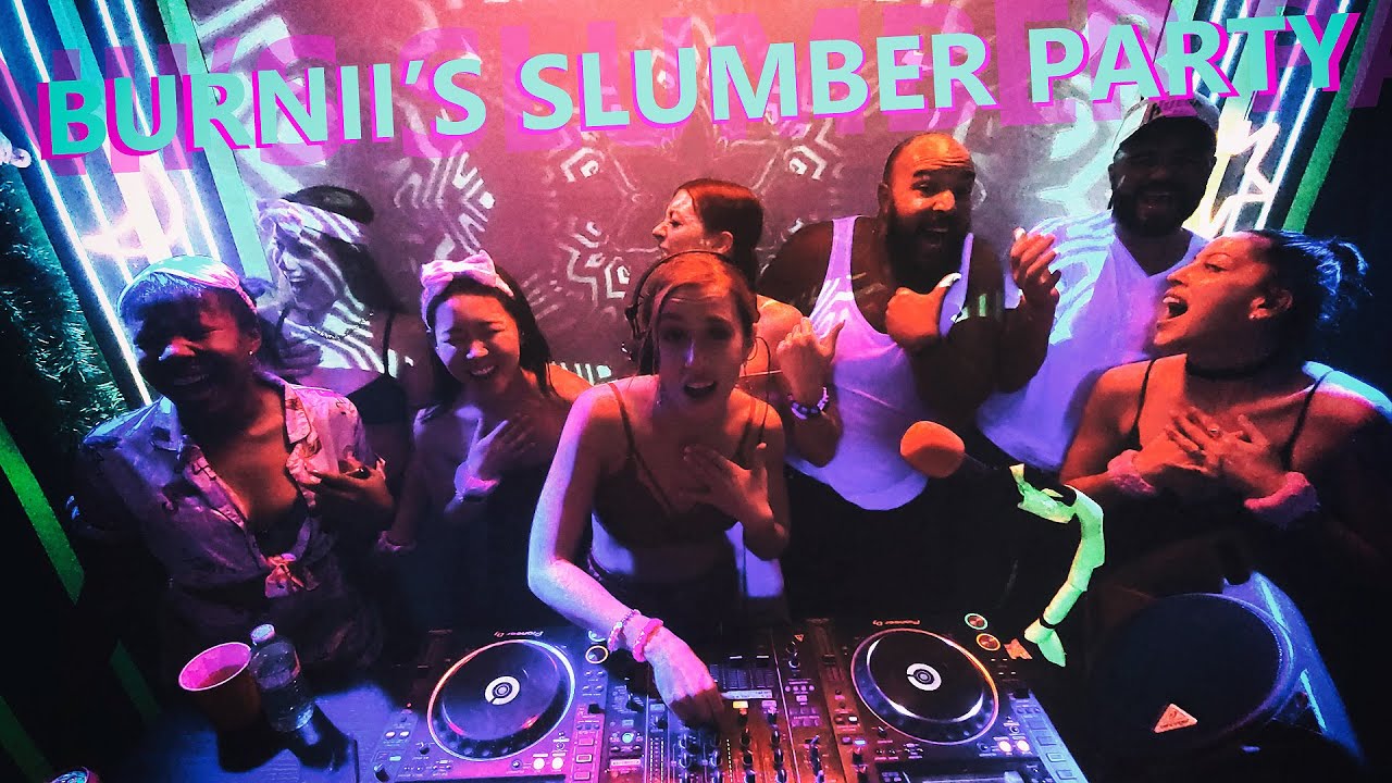 Burnii's Slumber Party | House Techno Grooves DnB Garridge Rave | Burnii, Heater, Voggy, Tomb Raver