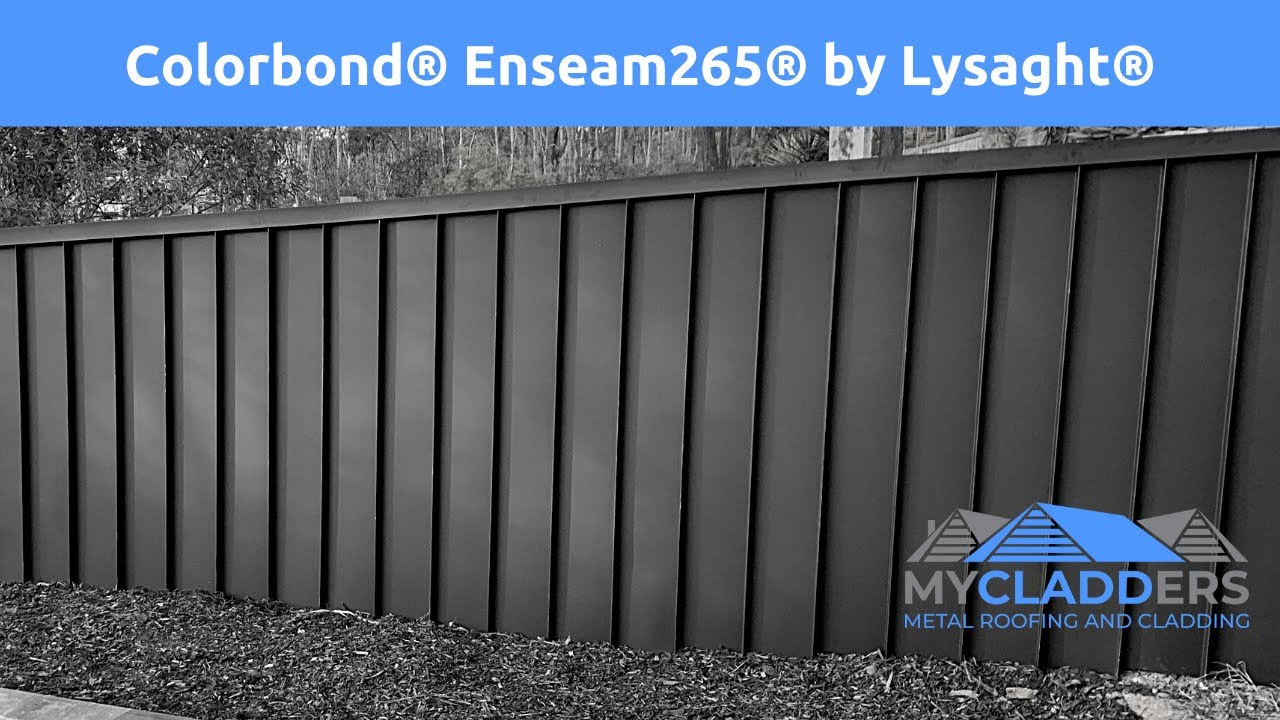 Colorbond Enseam 265® cladding $250m2 Brisbane Roofing