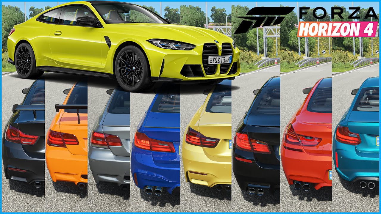 Forza Horizon 4 - Top 18 Fastest Bmw Cars | Top Speed Battle (Upgrade)