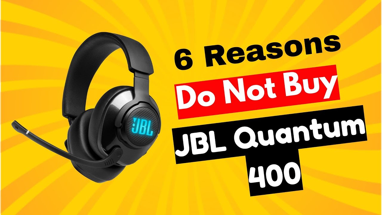 JBL Quantum 400 USB over-ear gaming headset Review | Don&rsquo;t Buy Before Watching