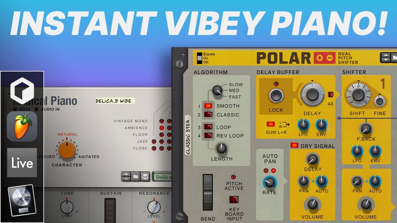 Use this effect to get AMAZING piano sounds