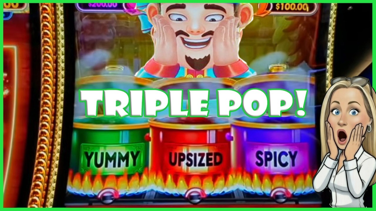 All 3 Pots Popped While Waiting for My Handpay!