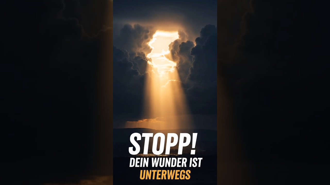 ✨ Gottes Botschaft: Gib niemals auf | Christliche Motivation 2025 ✨