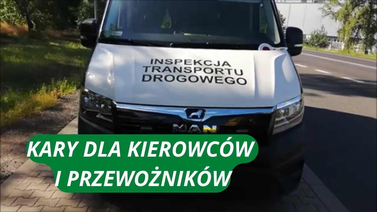 KONTROLE CIĘŻARÓWEK - WYSOKIE KARY @kierowcazawodowy