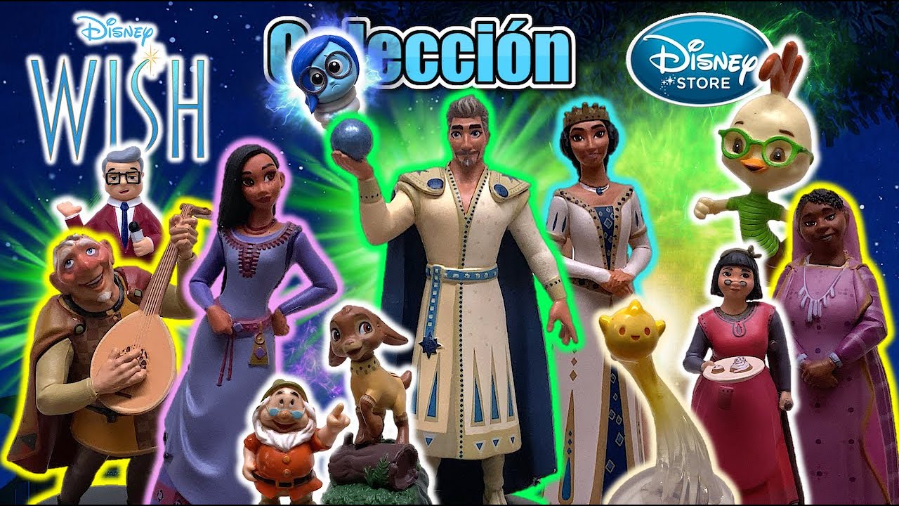 Disney WISH  - Set de 9 Figuras 