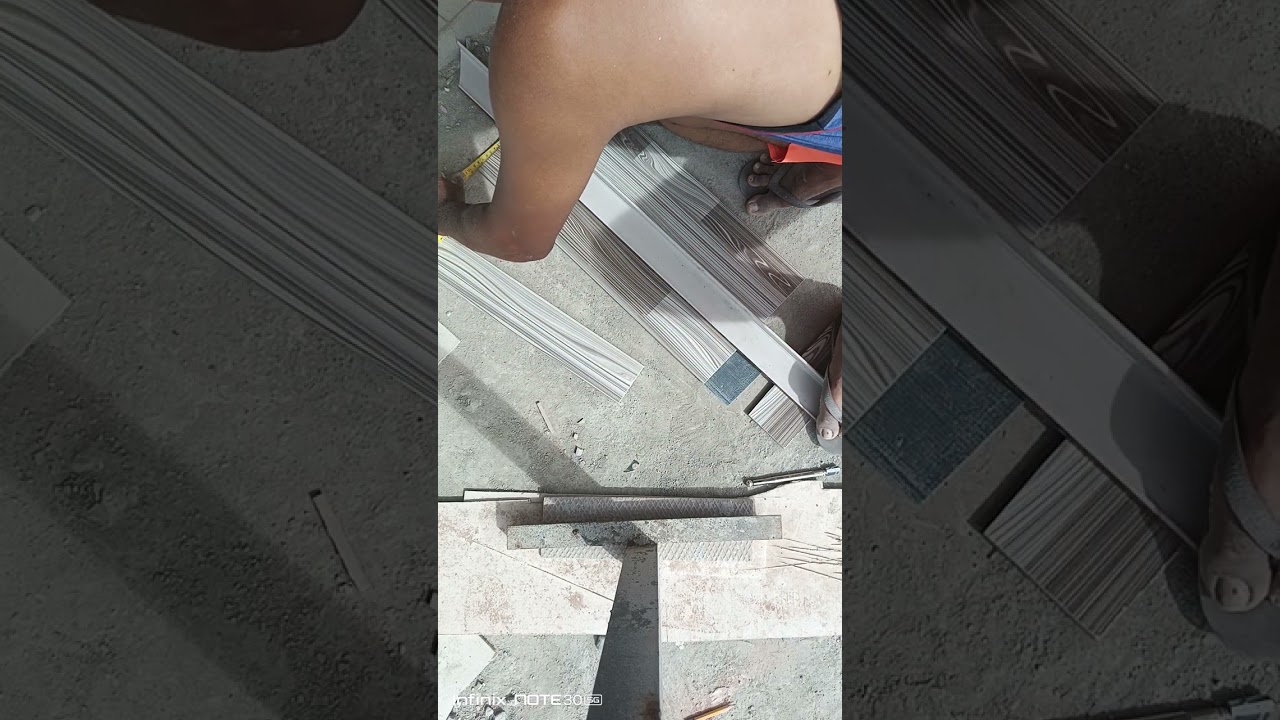 testing sa tiles ang glass cutter 