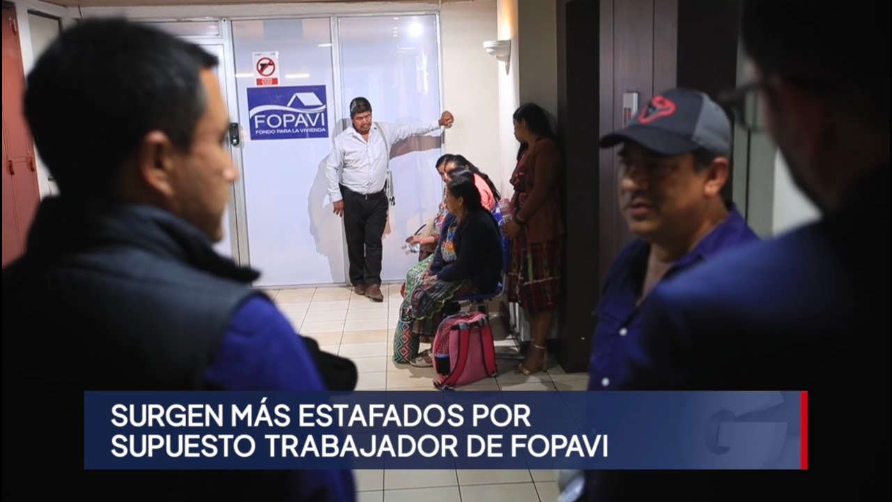 Aumentan denuncias por estafas en Fopavi; supuesto trabajador habría cobrado miles de quetzales