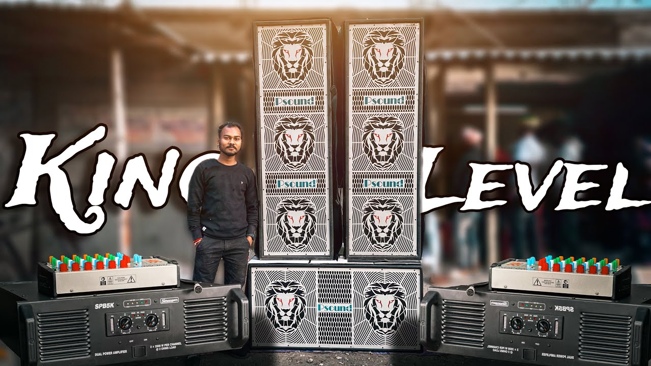 2024 Low budget 3/15 Dj Setup || Qone Speaker 4200W Top And Bass 2600W || By Pijush Sarkar