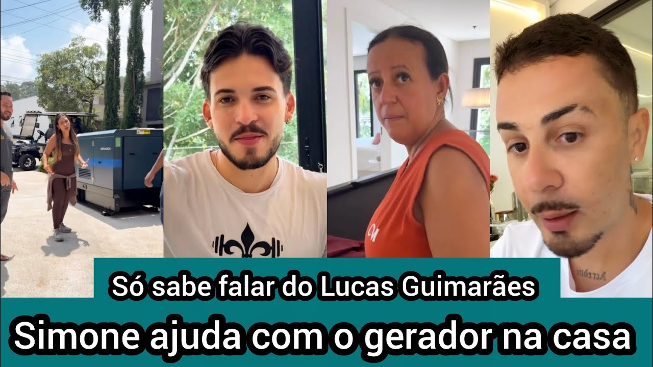 Carlinhos Maia todo dia de indireta ou falando do Lucas Guimarães e gerador chega mas faz barulhão 
