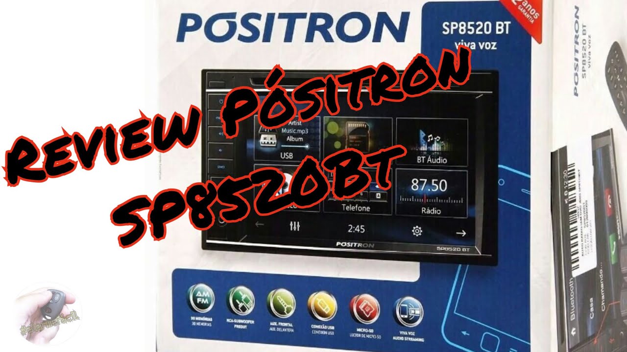 Demonstra&ccedil;&atilde;o Positron SP8520BT
