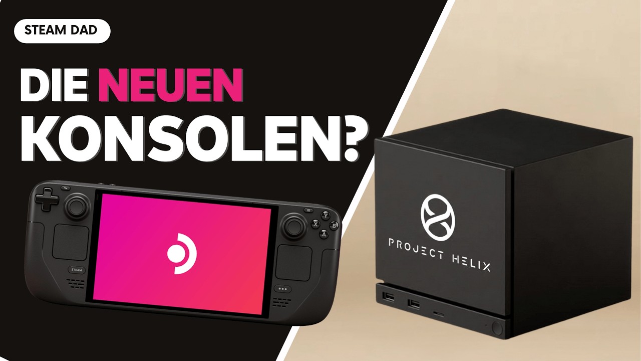 Xbox Project Helix & Steam Machine: Werden Handhelds plötzlich zur Konsole?