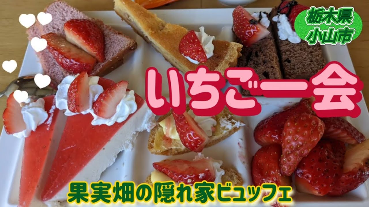 いちごの里　いちご一会・ランチビュッフェ（小山市）