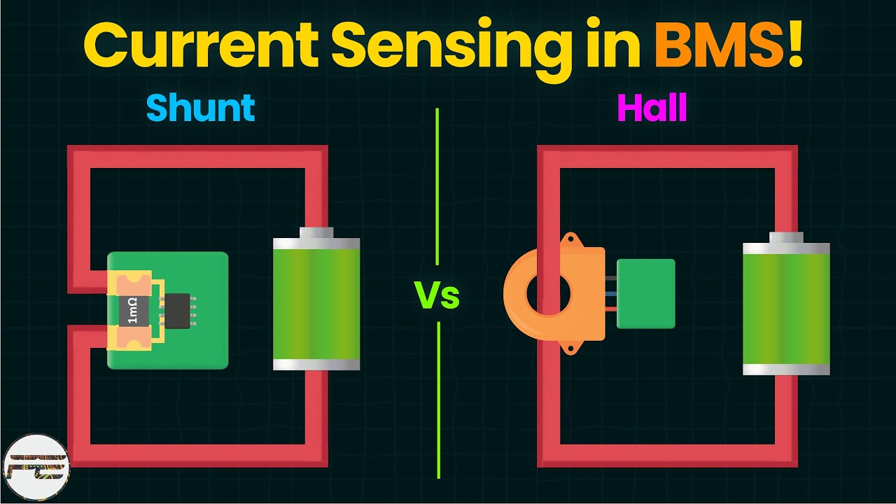 Shunt vs Hall Effect: Which Current Sensor is used in Battery Management System? BMS Current Sensing