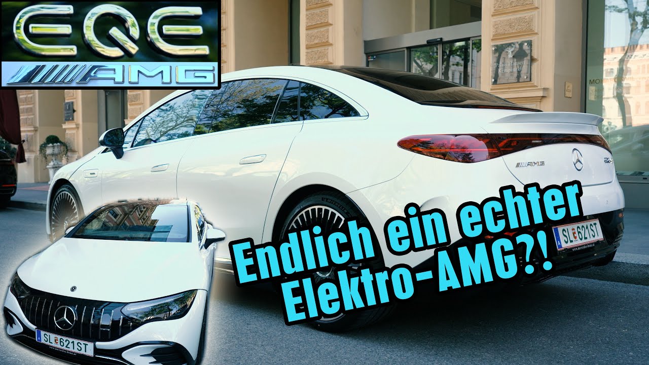 Mercedes-AMG EQE 43 - Taycan-Killer oder weichgespülte Luxus-Limo?! (4K UHD) | Cars & Cakes