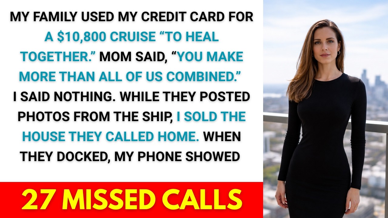 They Stole My Credit Card For A $10,800 Trip. I Sold The Roof Over Their Heads