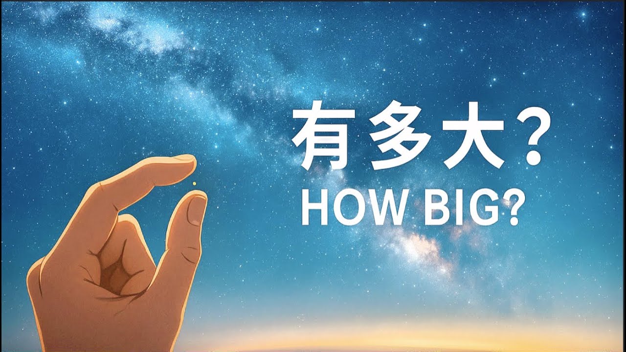 宇宙有多大？一小時看懂宇宙尺度與奇蹟，助您休閒學習、放鬆入夢，不妨試試｜ASMR助眠｜How Big is the Universe? The Mind-Bending Truth Explained