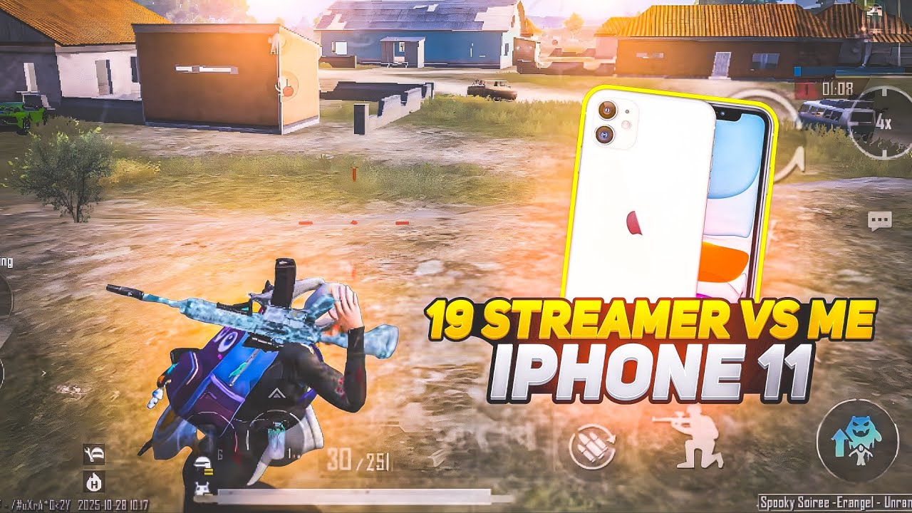 19+ STREAMER VS ME IN 60 FPS 🔱 IPHONE 11