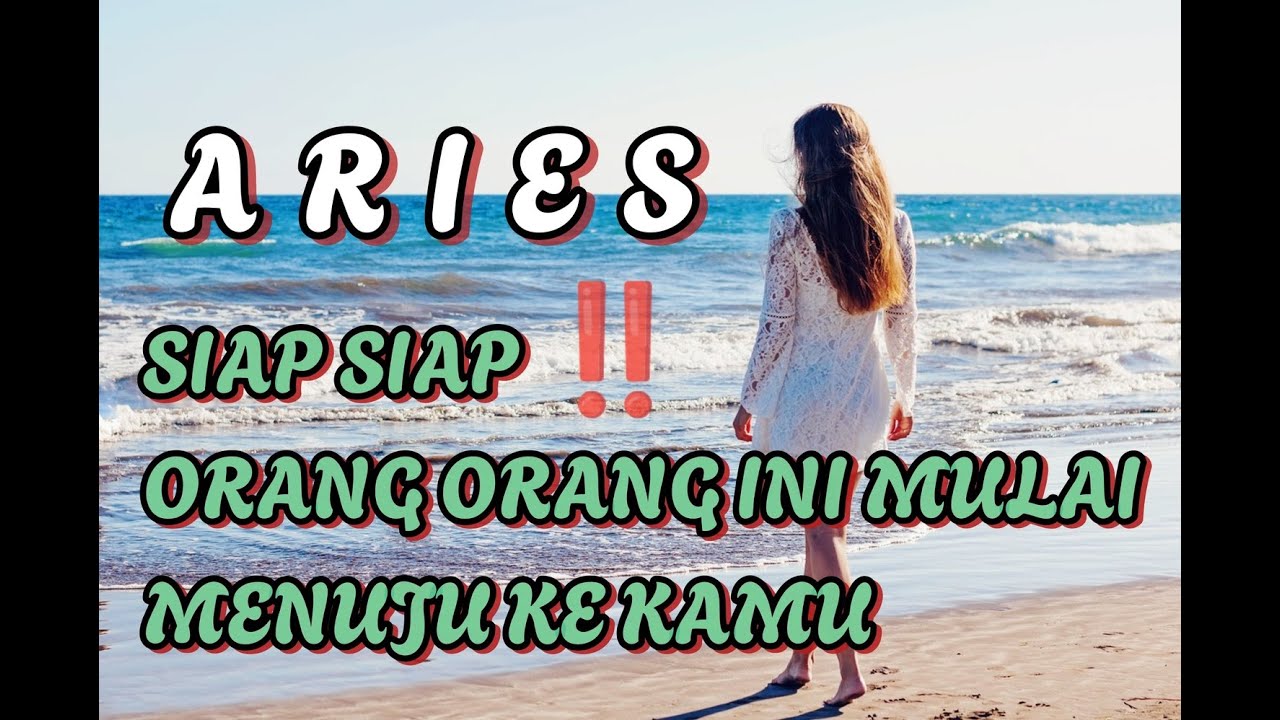 ARIES 💫 Siap siap ‼️ Orang orang ini mulai mendekat ke kamu  dan tujuan nya 💥