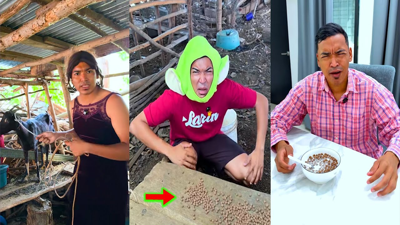Junior Confunde La Caca de Cabra Con Cereal 😭🔥| TikToks Virales de Alfredo Larin, Dani, Mati y Otros