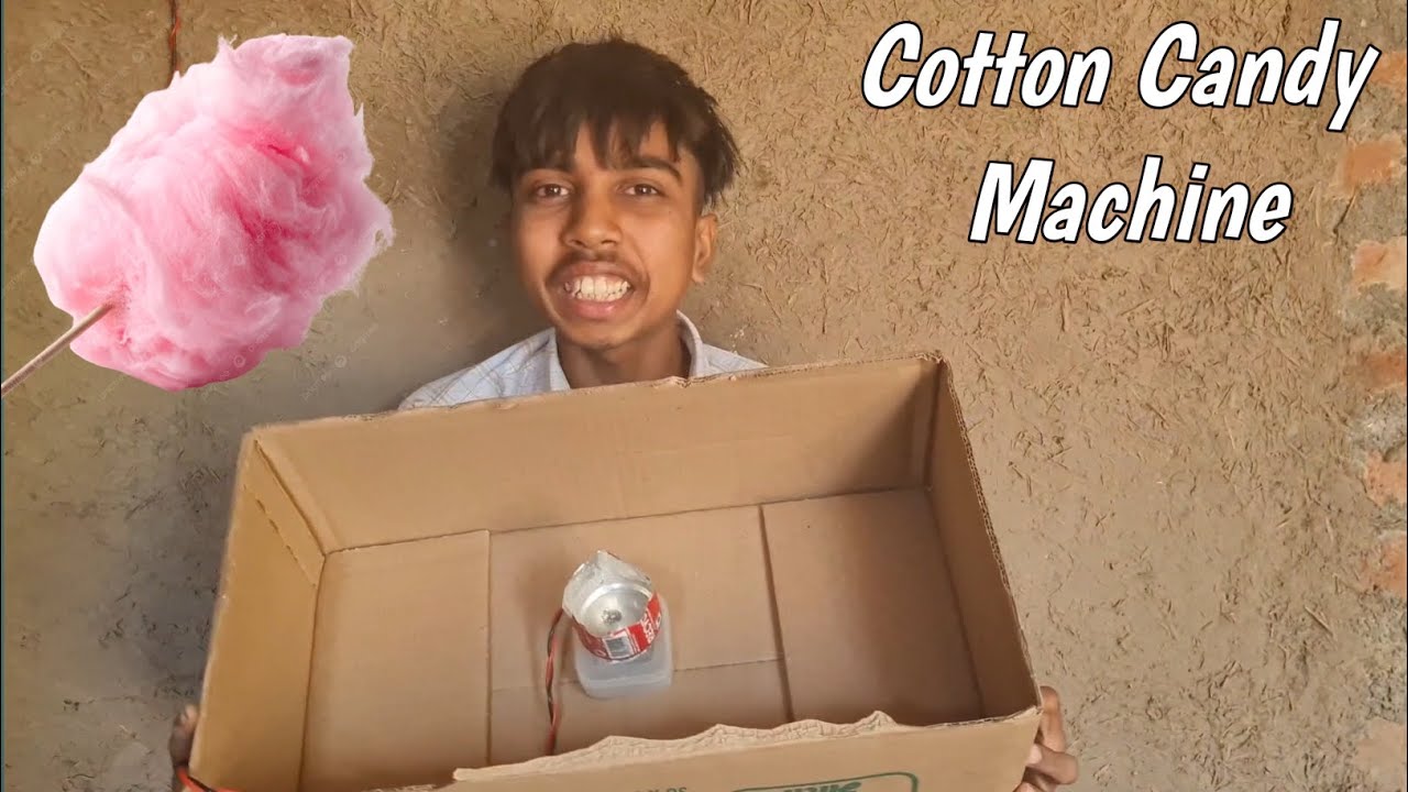 Homemade Cotton Candy Machine