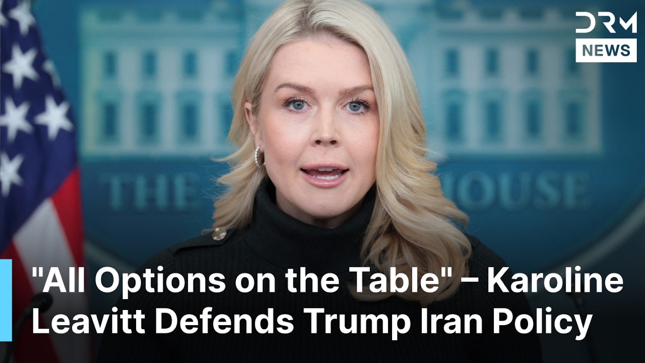 JUST IN: White House Responds On Iran Talks And Nuclear Facility Strike | DRM News | AC1F
