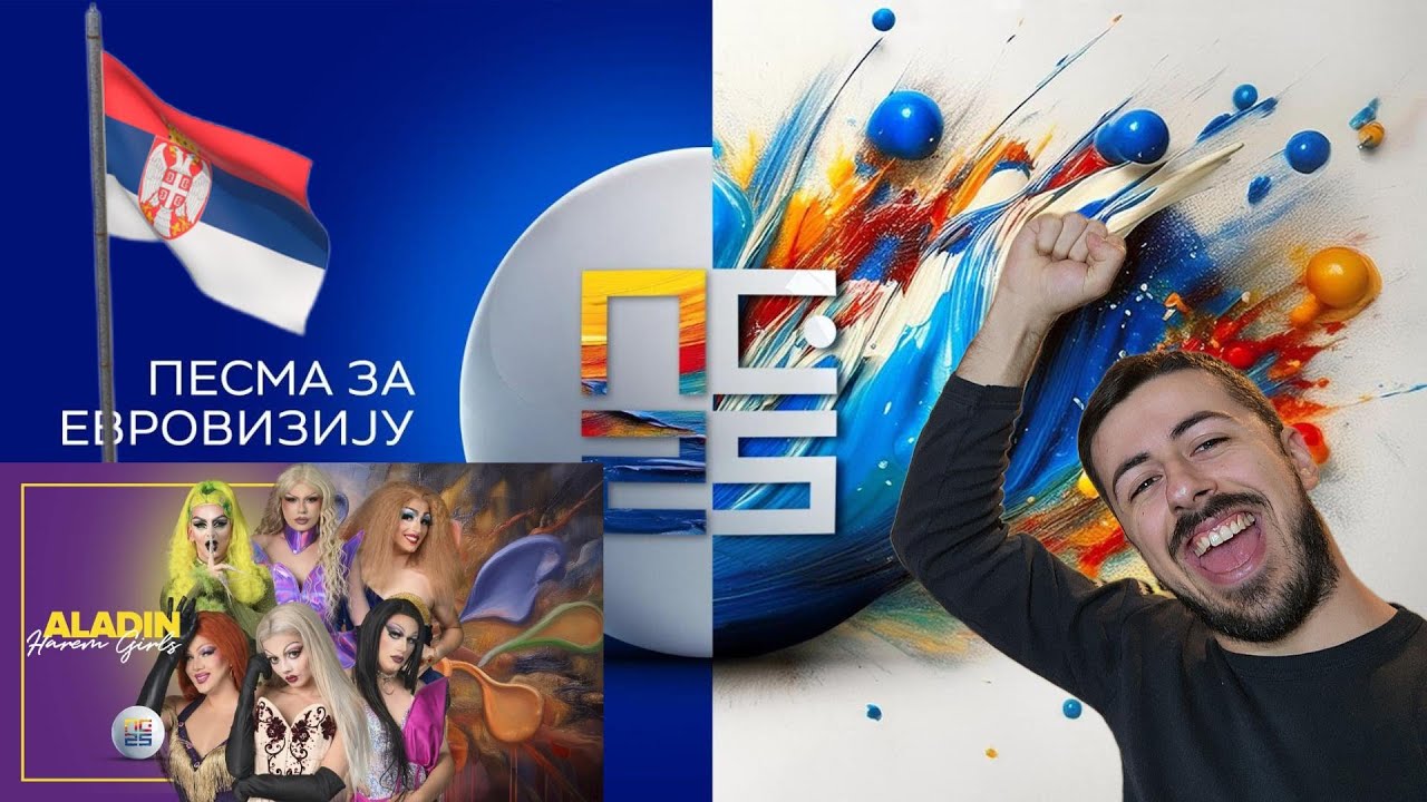🇷🇸 EUROVISION 2025 Reaction (FIRST LISTEN) // Harem Girls - 