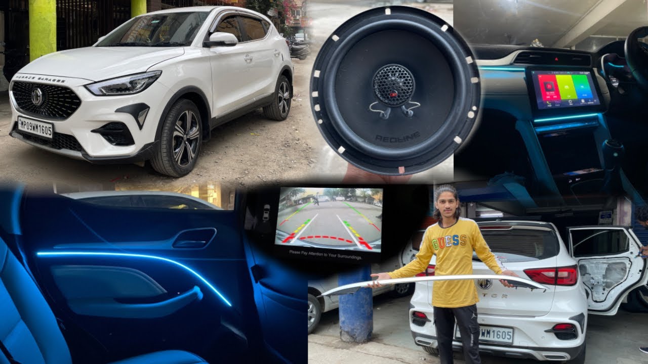 MG Astor Style Accessories, Roof Rails, Ambient Light, Rear Speaker, DD Audio Speaker