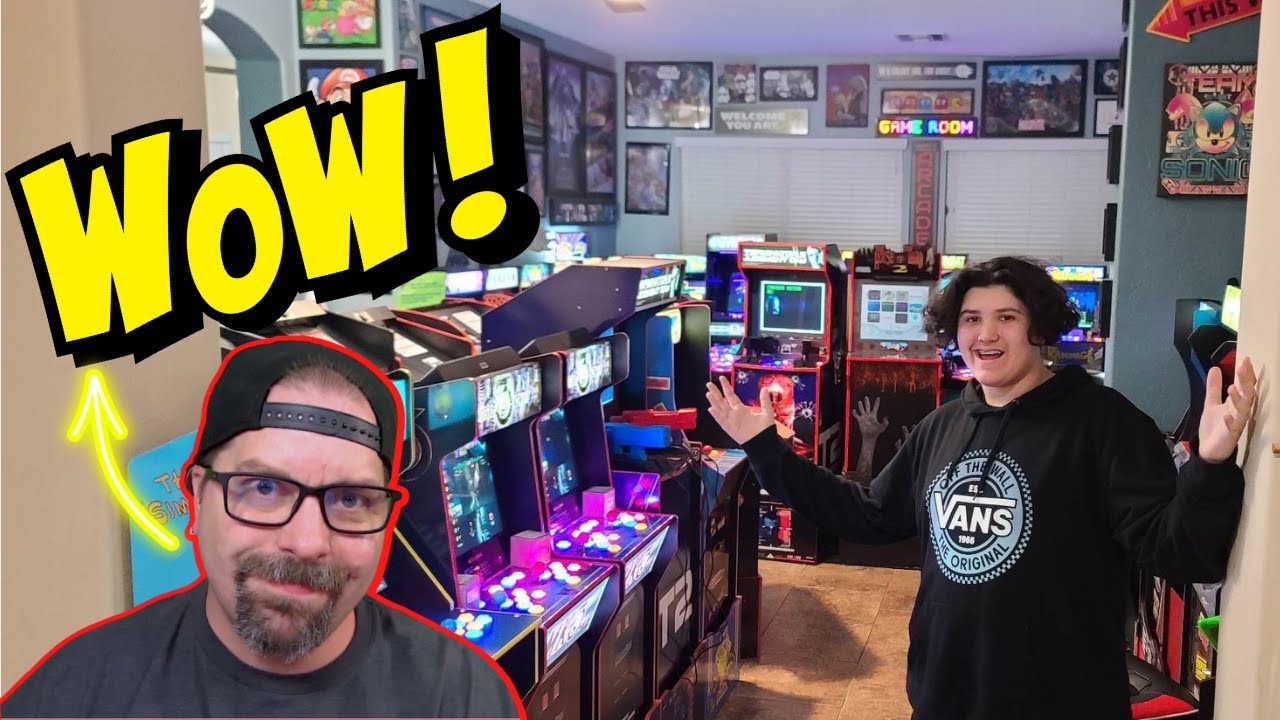 Лучшая коллекция Arcade1up, которую я когда-либо видел!