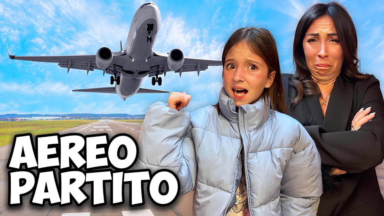 MAMMAGIULIA E FIGLIACHIARA HANNO PERSO L’AEREO PER I CARAIBI, PAPAANTONIO E FIGLIODIEGO PARTONO!