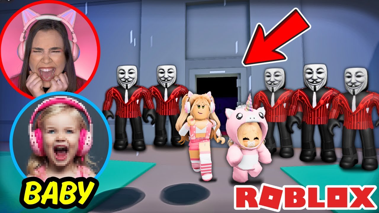 INVADIMOS a BASE dos VILÕES no ROBLOX (Break In 2)