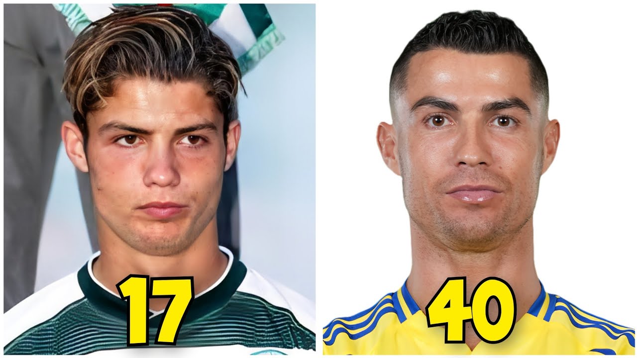 SHOCKING😱 Evolution face Cristiano Ronaldo before vs now 