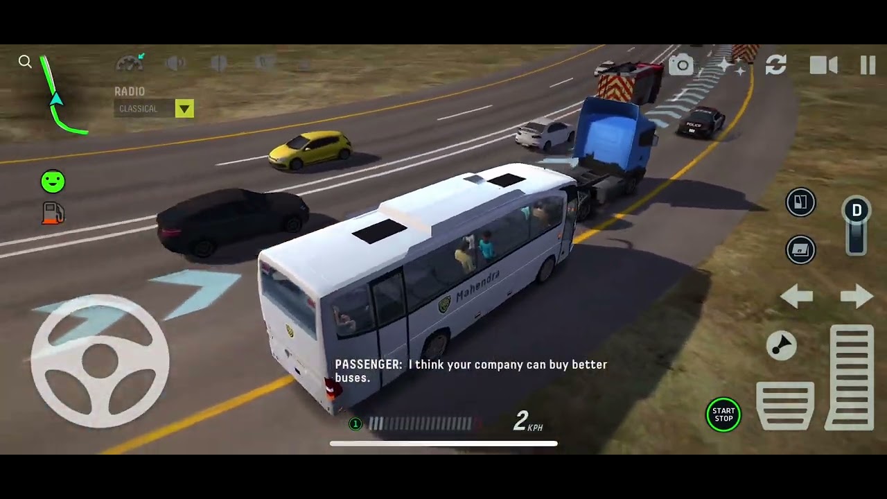 American bus driving gaming￼ 4K gaming video trading video part seven 7️⃣ 