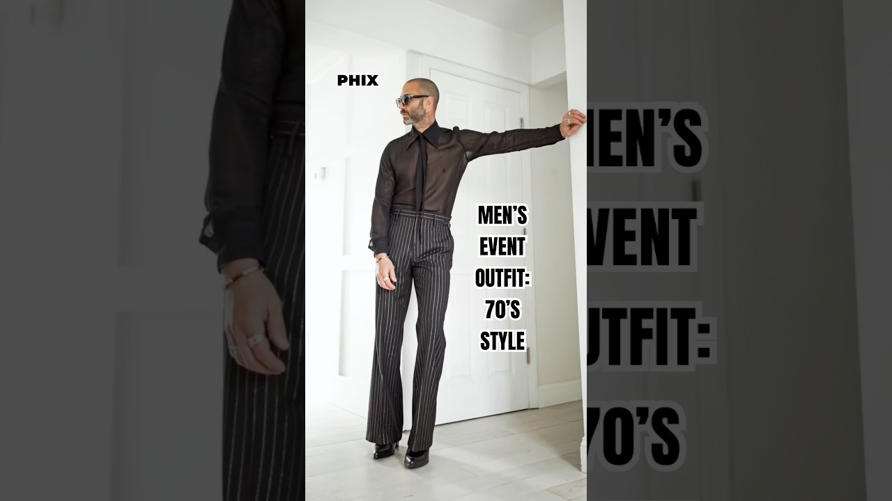 Men&rsquo;s Event Outfit: 70&rsquo;s Style!