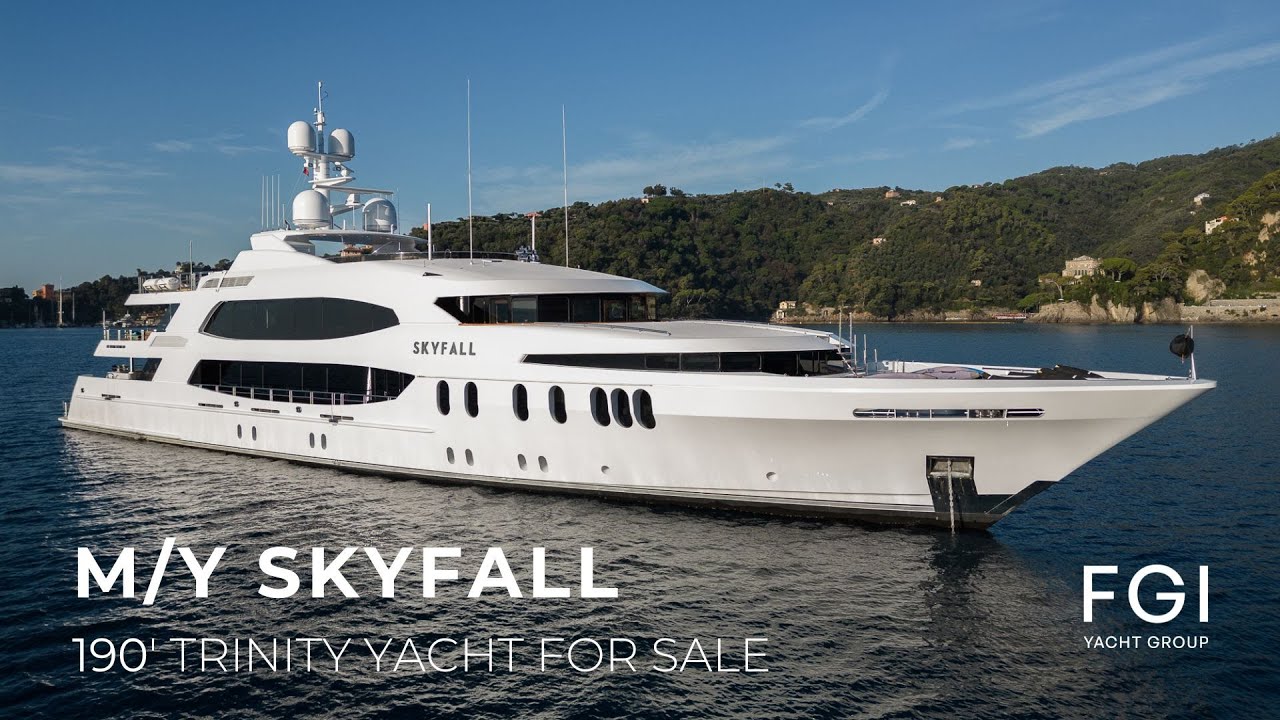 SKYFALL 190' [57.91m] Trinity 2010/2020 yacht for sale