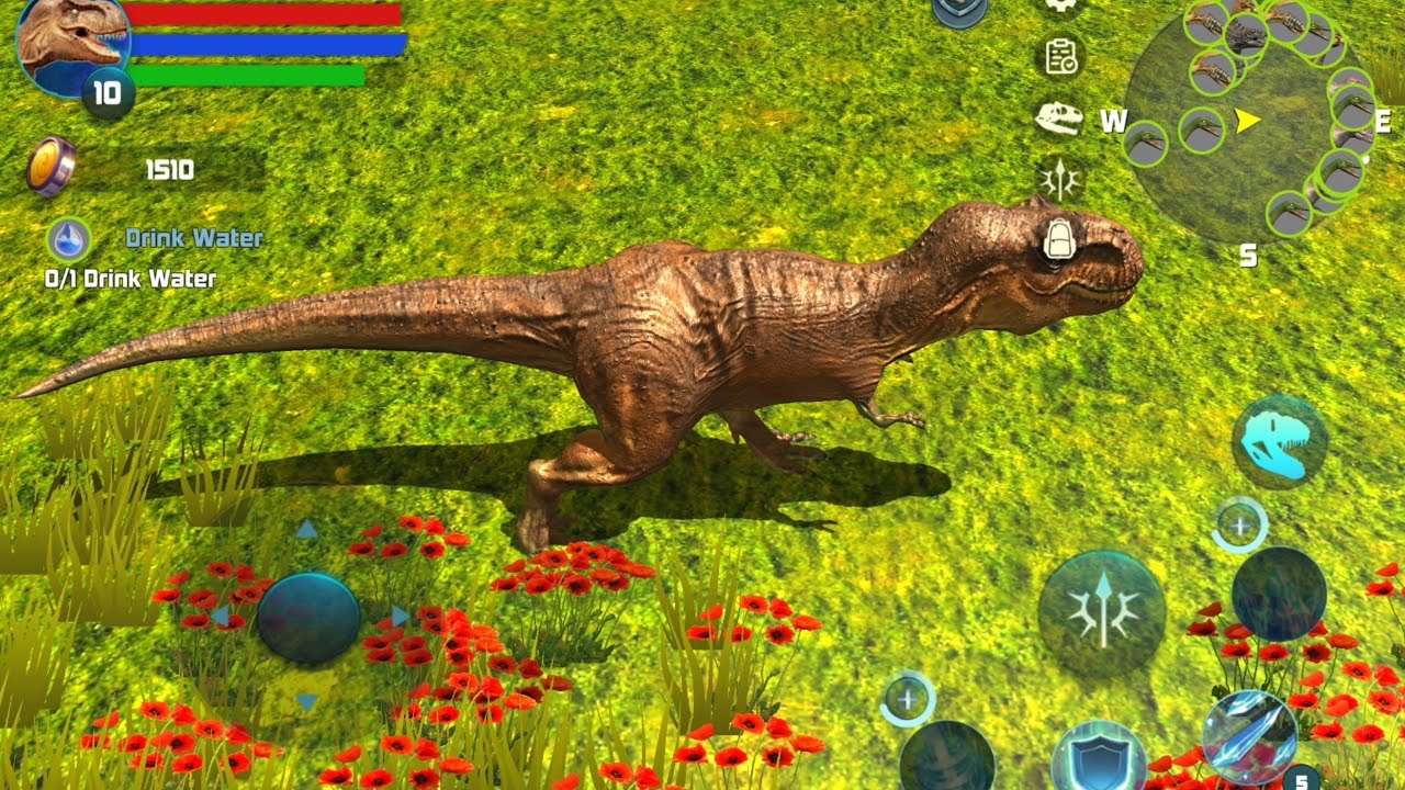 Dinosaur Game T-Rex Dino Android Gameplay #dinosaur #jurassic 