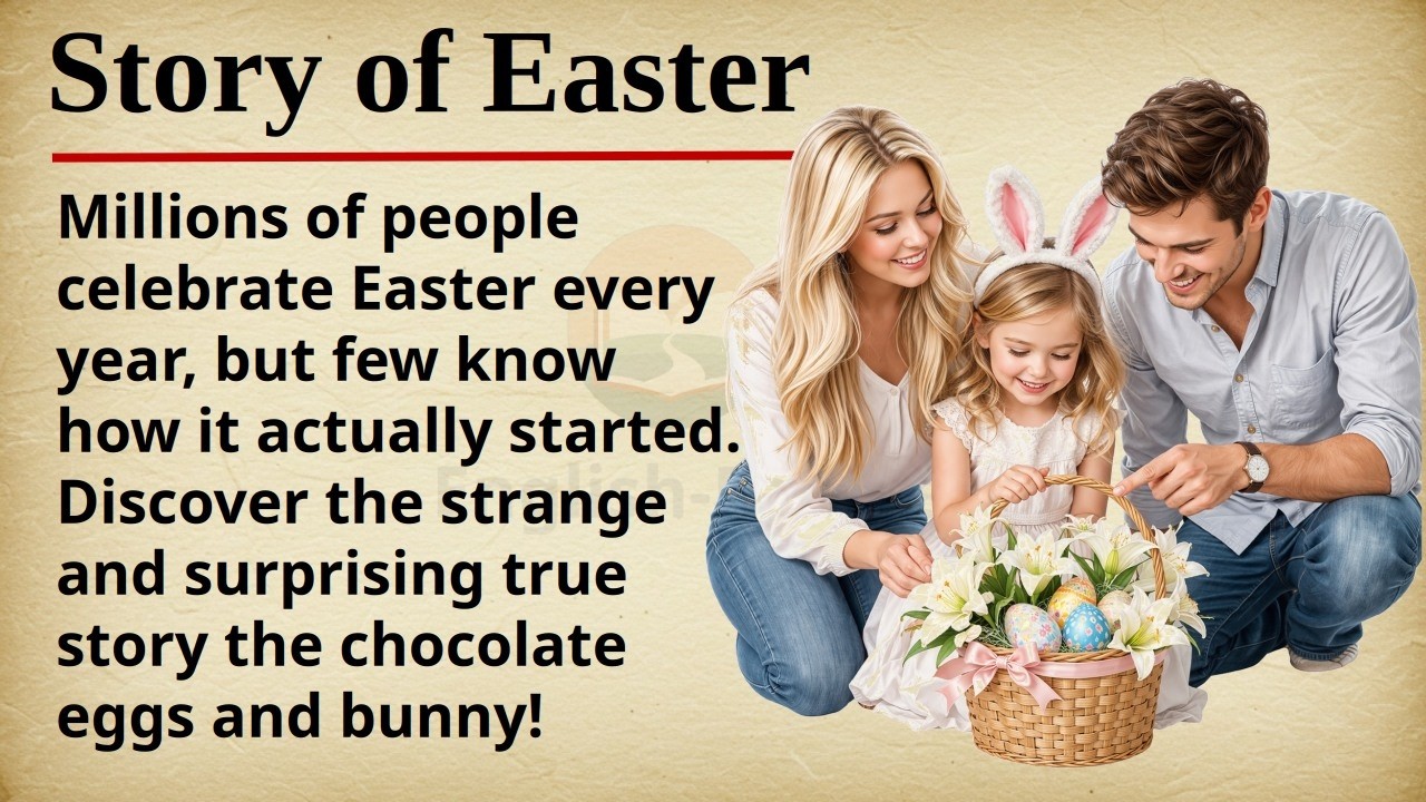The Story Of Easter || 🥚✝️ Learn English Through Story Level 2 || Graded Reader 🎧
