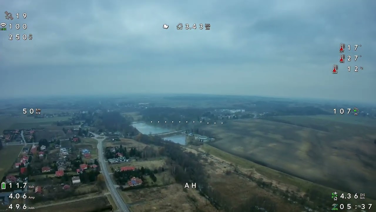 Range test (4km) OpenIPC RunCam WiFi-link