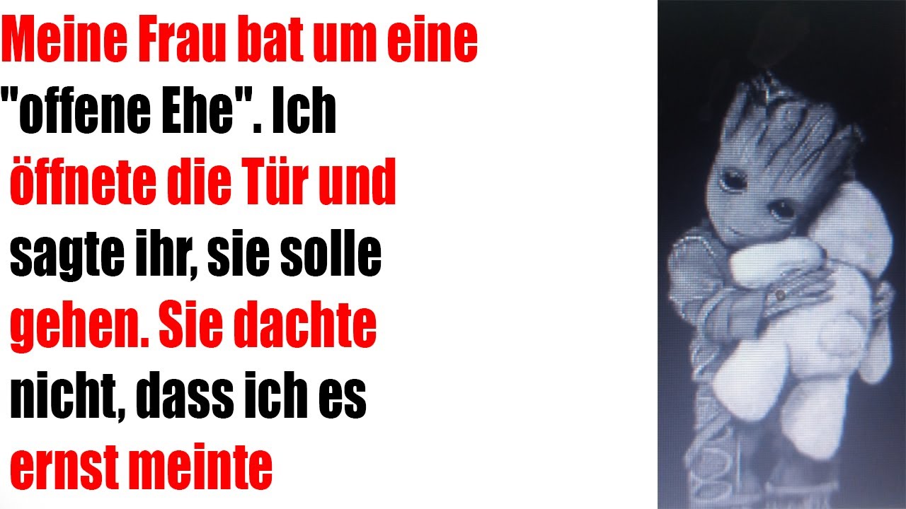 „Meine Frau wollte eine offene Ehe – ich öffnete die Tür und sagte ihr zu gehen!“