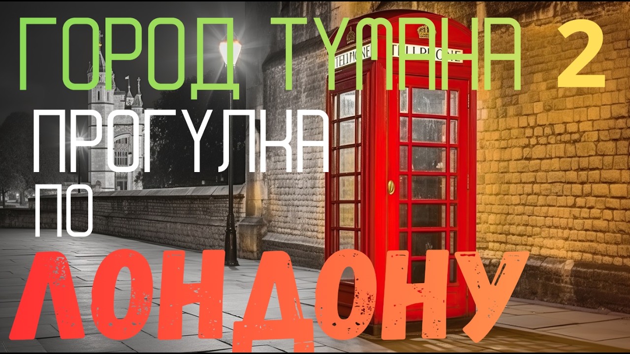 Город тумана - Лондон / часть  вторая