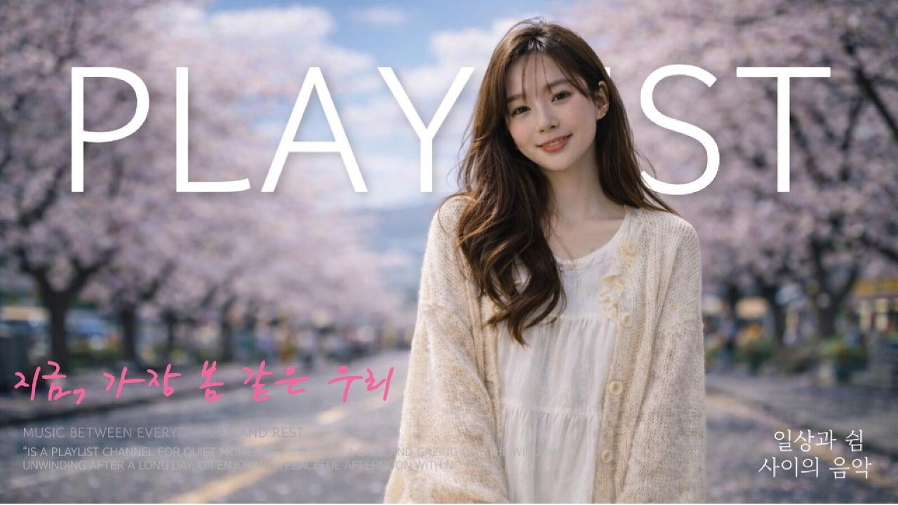 두근두근, 봄 플레이리스트 🌸 Heartbeats of Spring | 설레는 인디팝 모음 | 카페·드라이브 감성