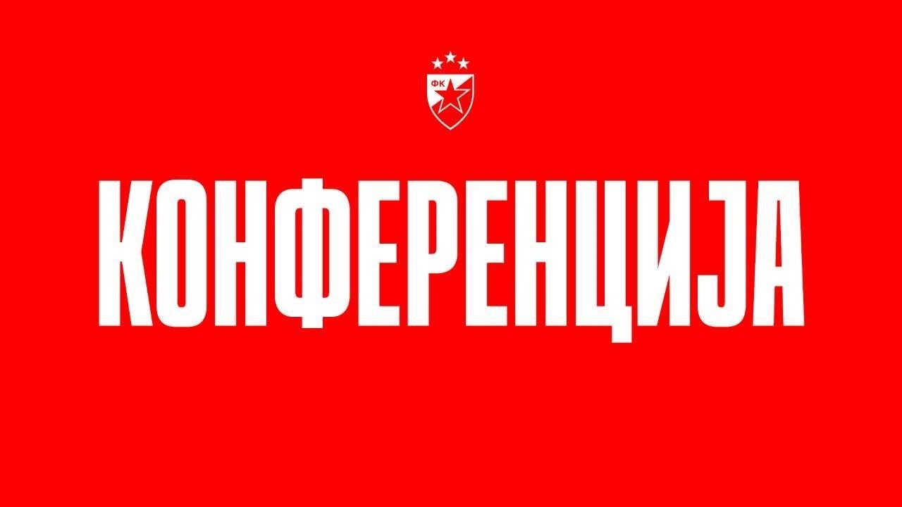 Конференција Црвене звезде пред Лил, УЖИВО