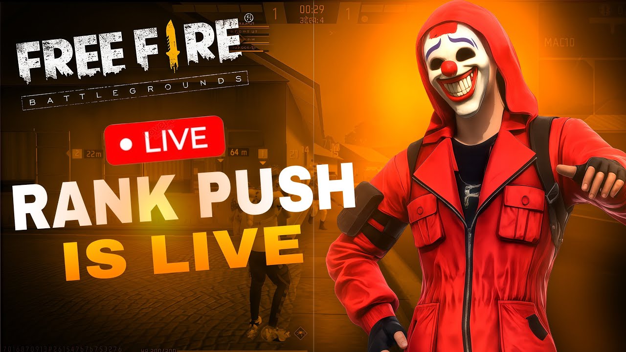 FF RDX  LIVE RANK PUSH