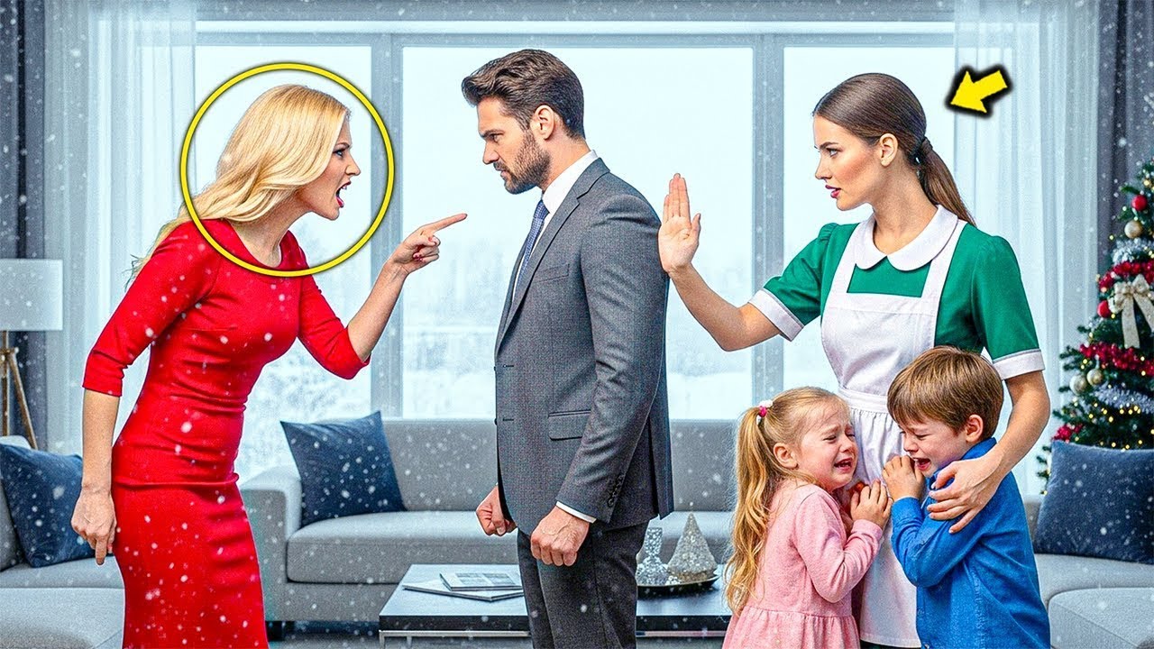 „WÄHL: deine Kinder oder mich“, forderte die Verlobte des CEOs — bis die Nanny eingriff…