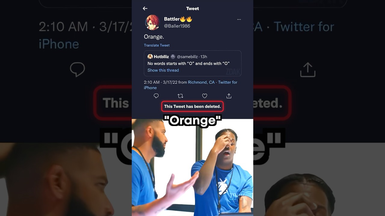 &ldquo;This Tweet has been deleted&rdquo; 💀