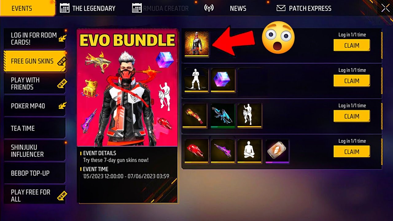 IMPOSSIBLE 😱 FREE EVO BUNDLE 🔥 CLAIM ALL REWARDS 🎁 FREE FIRE