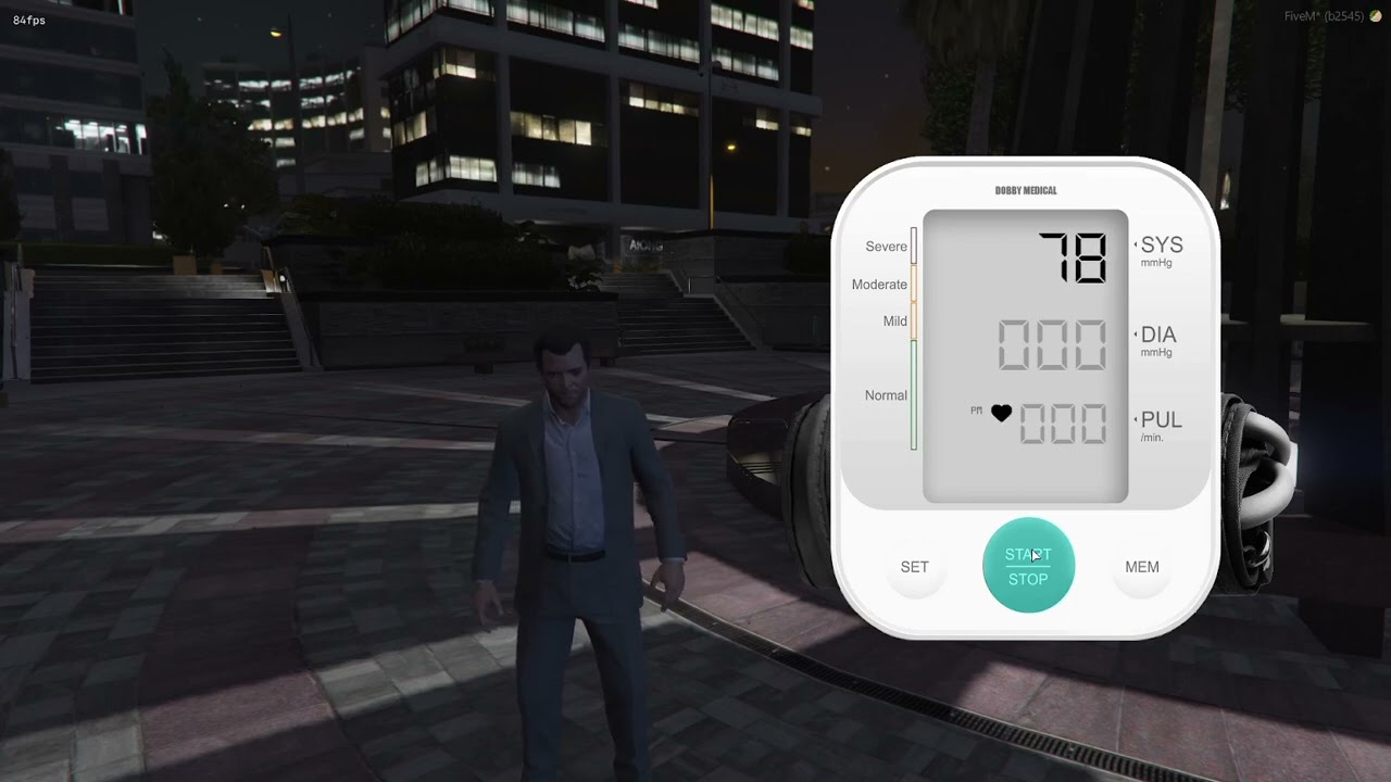 Sphygmomanometer for fivem