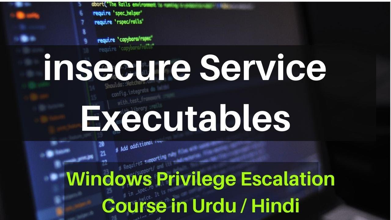 Insecure Service Executable | Windows Privilege Escalation | OSCP Guide in Urdu/Hindi