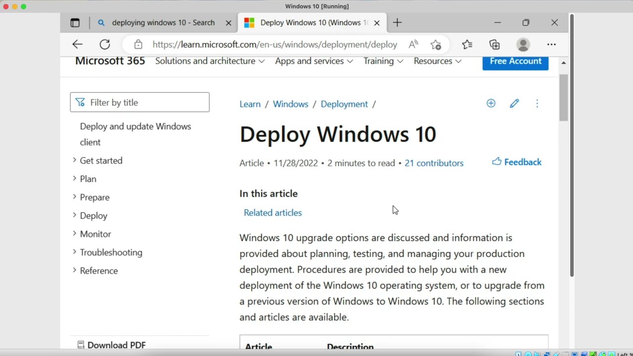 Windows 10 Deployment Tools