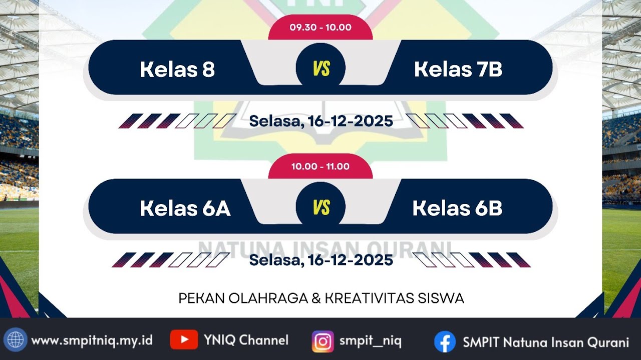 SEMIFINAL FUTSAL POKSI 2025 | KELAS 8 VS 7B