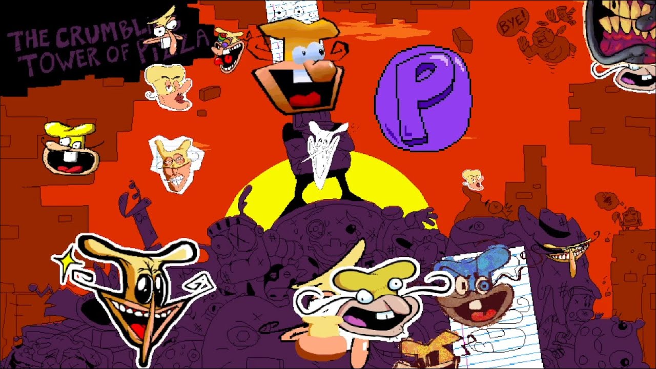 Pizza Tower - The Crumbling Tower of Pizza Noise P Rank